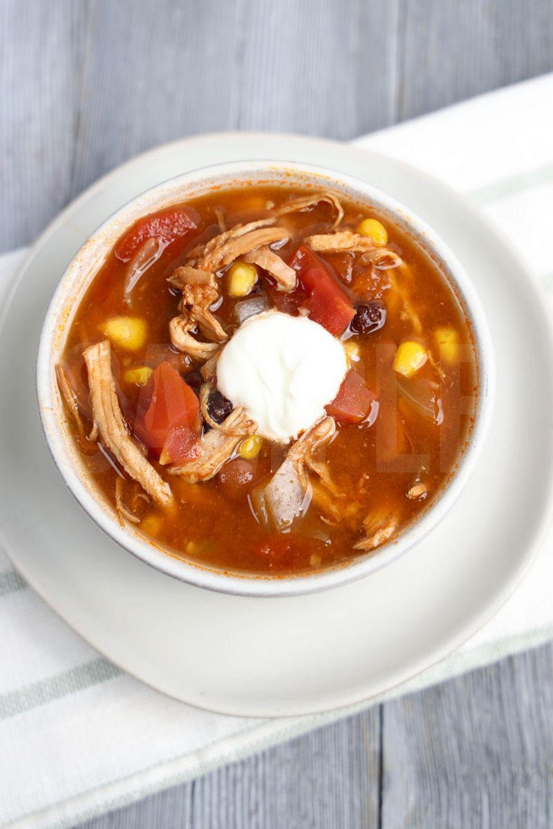 Slow Cooker Chicken Enchilada Soup - Set 1 - Image 2