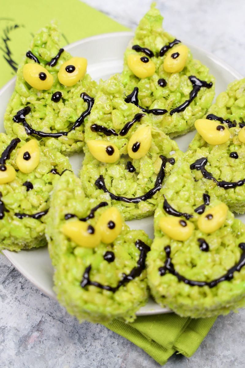 Grinch Krispie Treats - Set 2