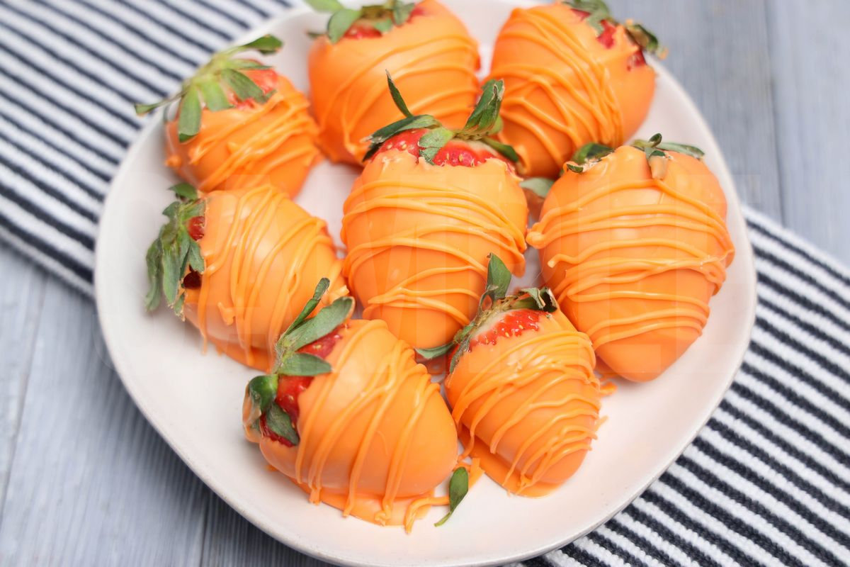 Strawberry Covered Carrots - Set 1 - Image 2