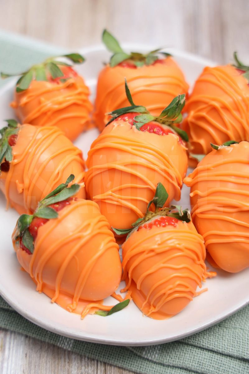 Strawberry Covered Carrots - Set 3