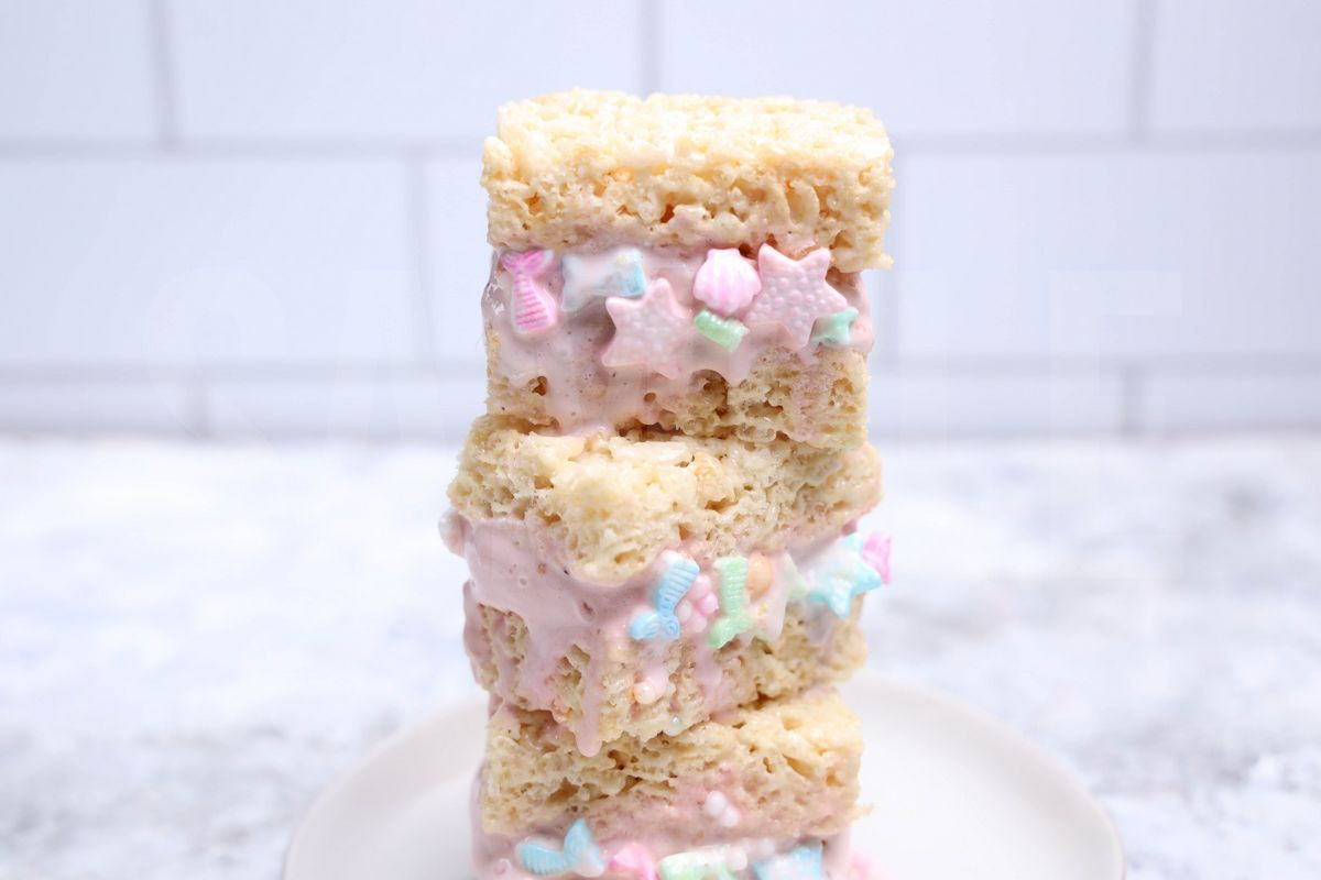 Mermaid Rice Krispies Ice Cream Sandwiches - Set 2 - Image 4
