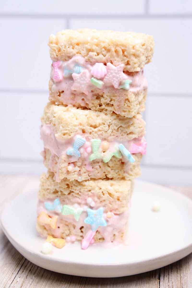 Mermaid Rice Krispies Ice Cream Sandwiches - Set 3 - Image 2