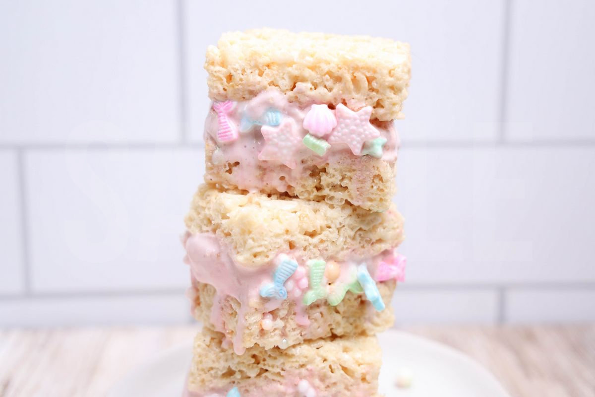 Mermaid Rice Krispies Ice Cream Sandwiches - Set 3 - Image 3