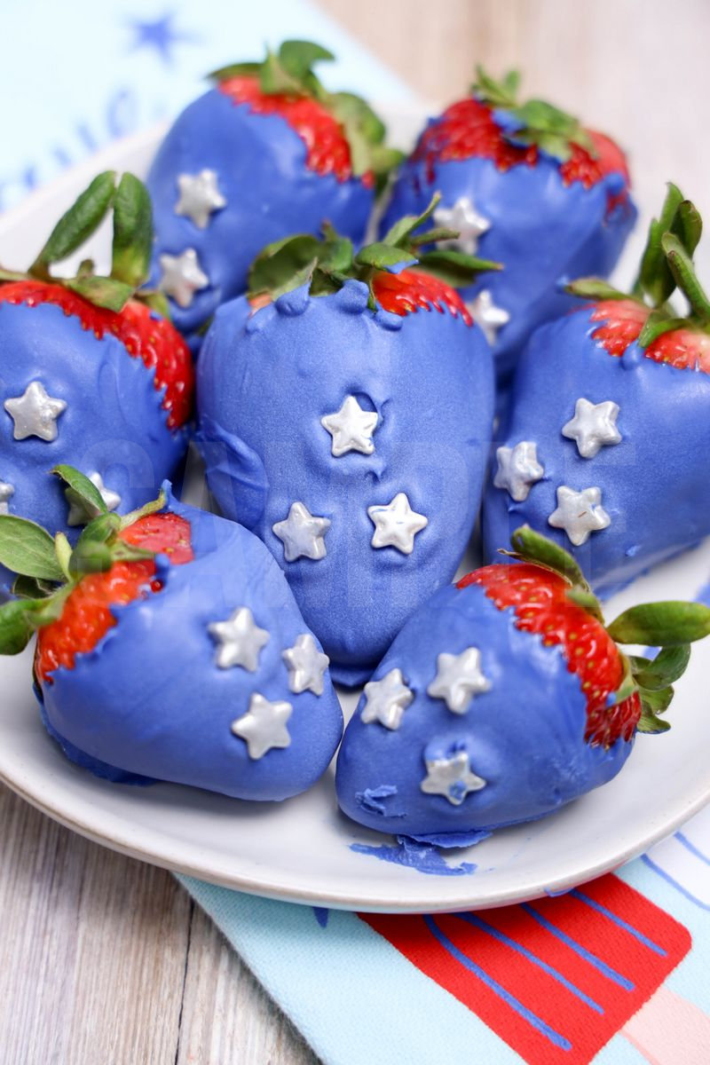 Patriotic Strawberries - Set 3