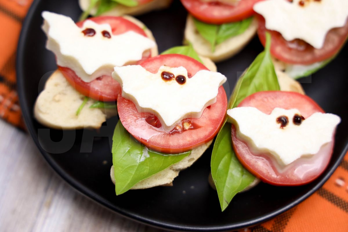 Bat Caprese Crostini - Set 3 - Image 4
