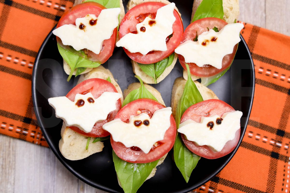 Bat Caprese Crostini - Set 3 - Image 3