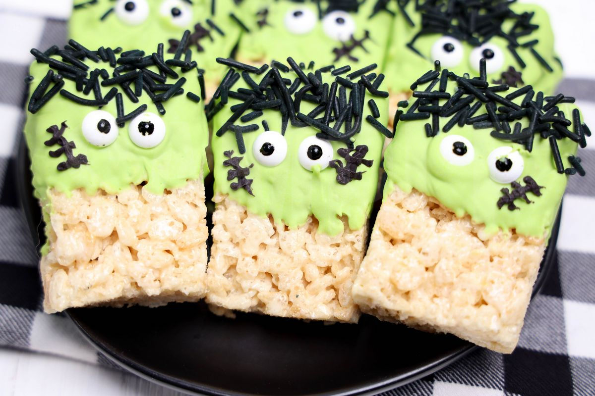Frankenstein Rice Krispies Treats - Set 4 - Image 4