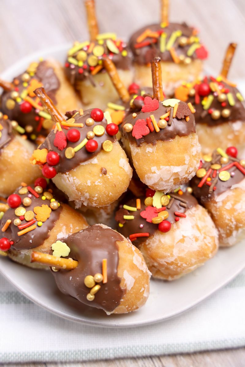 Acorn Donut Holes - Set 3