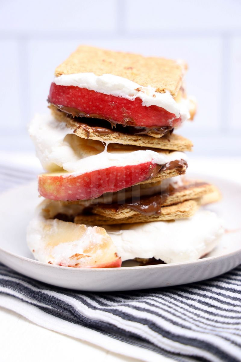 Apple Nutella S'mores - Set 4