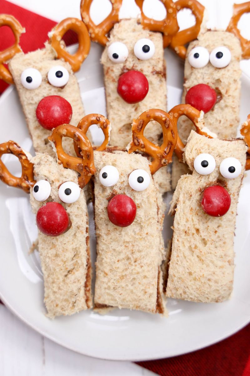 Rudolph Nutella Sandwiches - Set 4