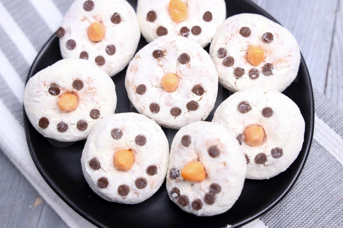 Snowman Mini Donuts - Set 1 - Image 3