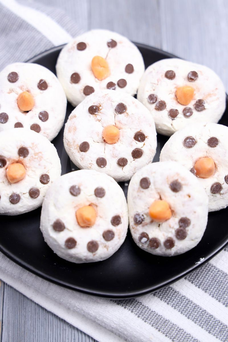 Snowman Mini Donuts - Set 1