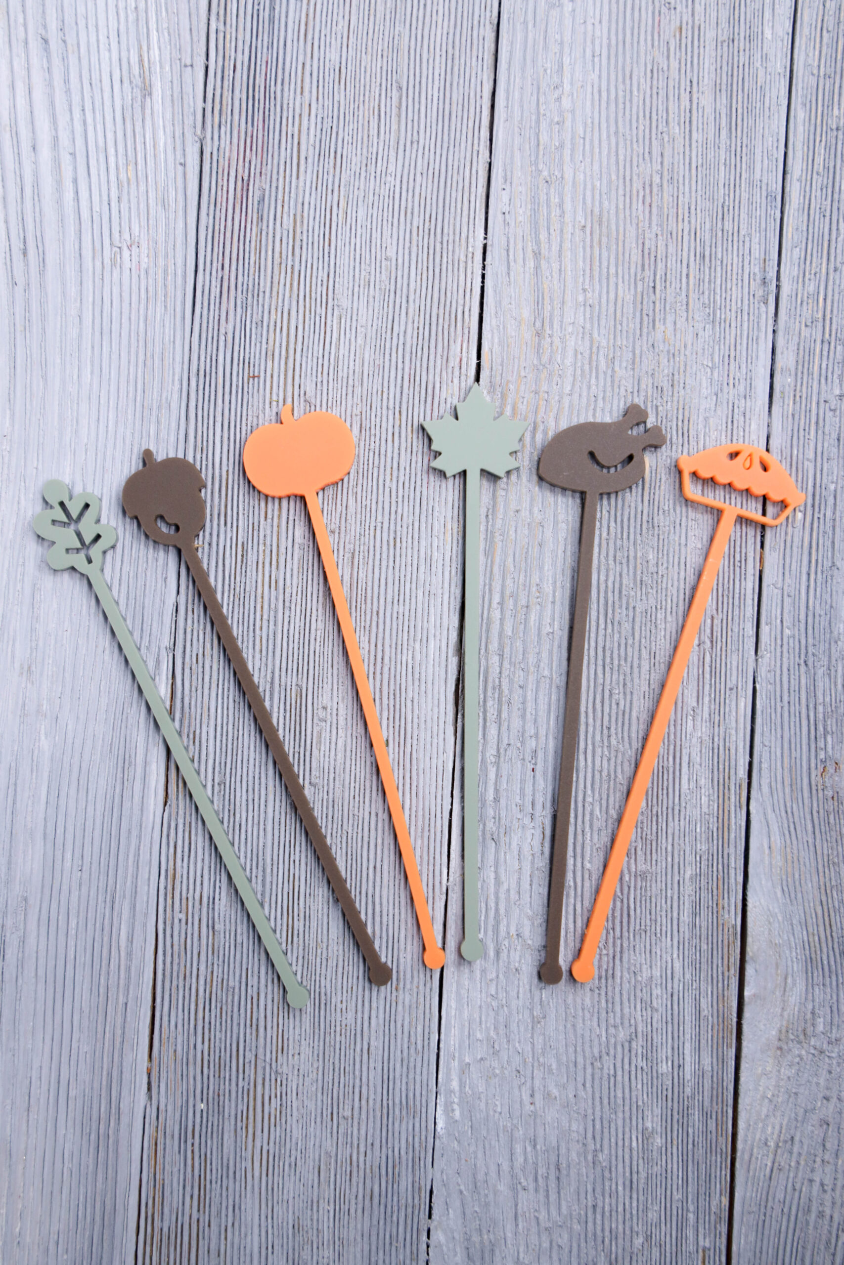 Thanksgiving Swizzle Sticks Exclusive - For Kelly