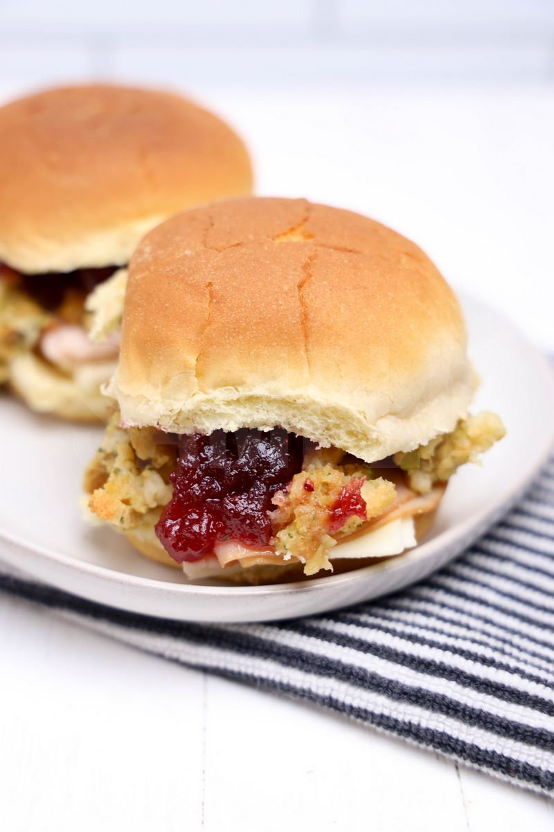 Turkey Cranberry Stuffing Sliders - Set 4
