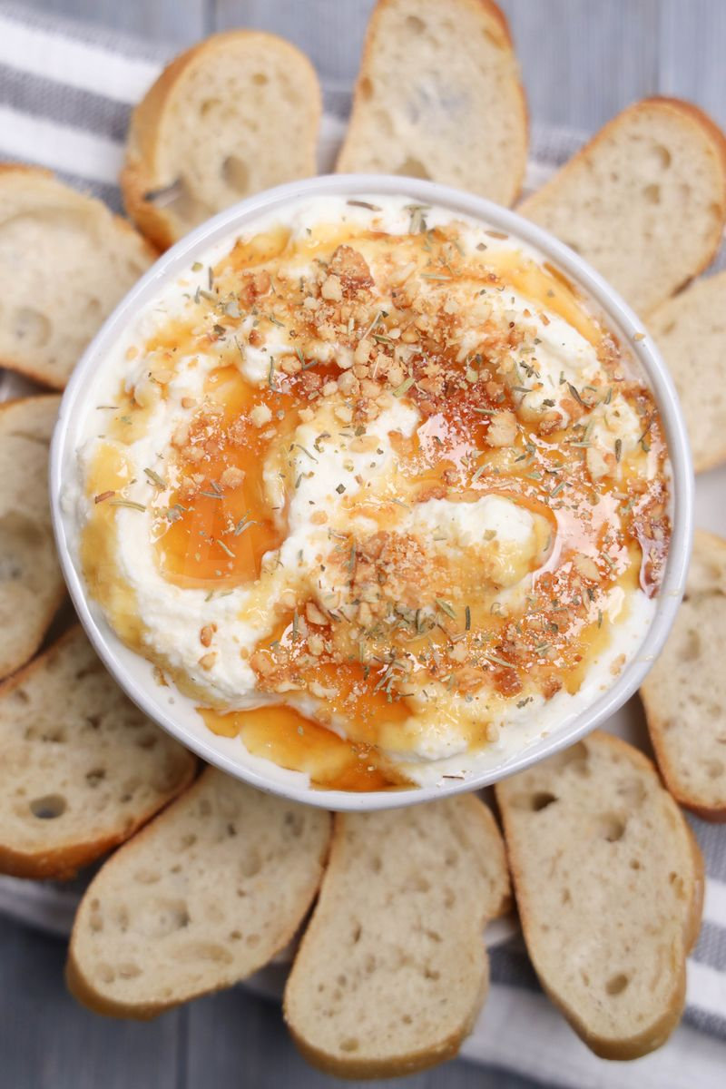 Hot Honey Cashew Ricotta Dip - Set 1 - Image 2
