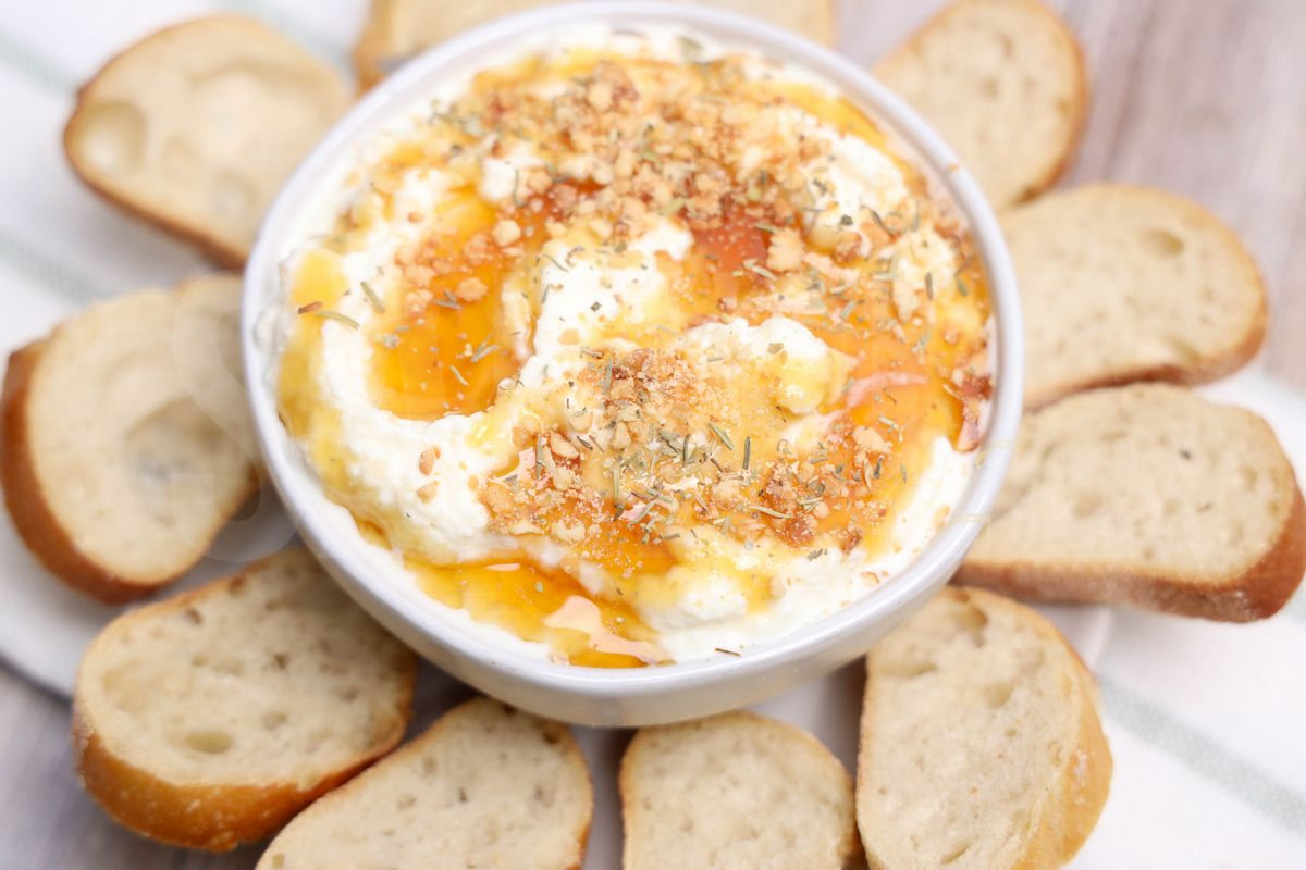 Hot Honey Cashew Ricotta Dip - Set 3 - Image 3