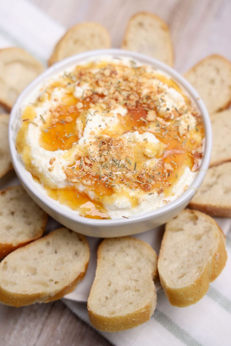 Hot Honey Cashew Ricotta Dip - Set 3 - Image 2