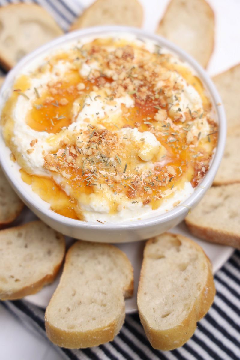 Hot Honey Cashew Ricotta Dip - Set 4 - Image 2