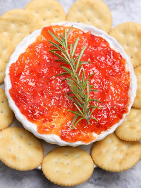 Red Pepper Jelly Dip - Set 2