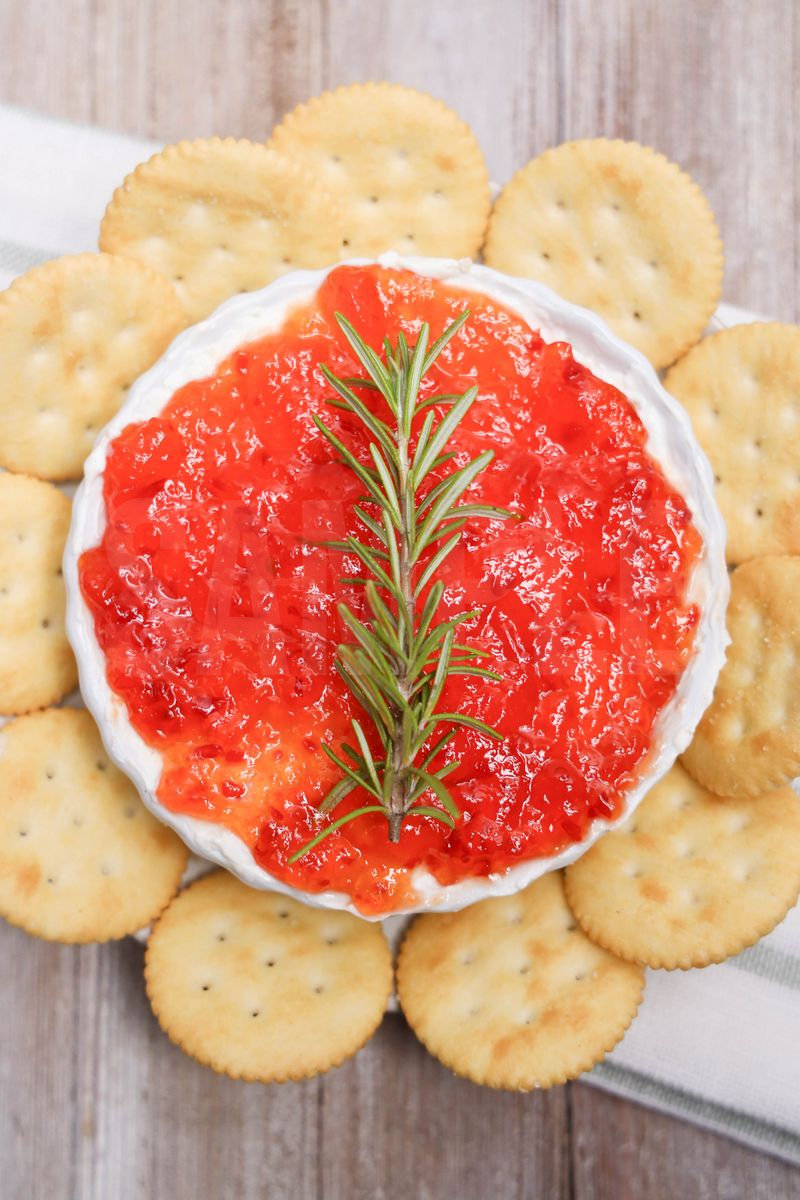 Red Pepper Jelly Dip - Set 3