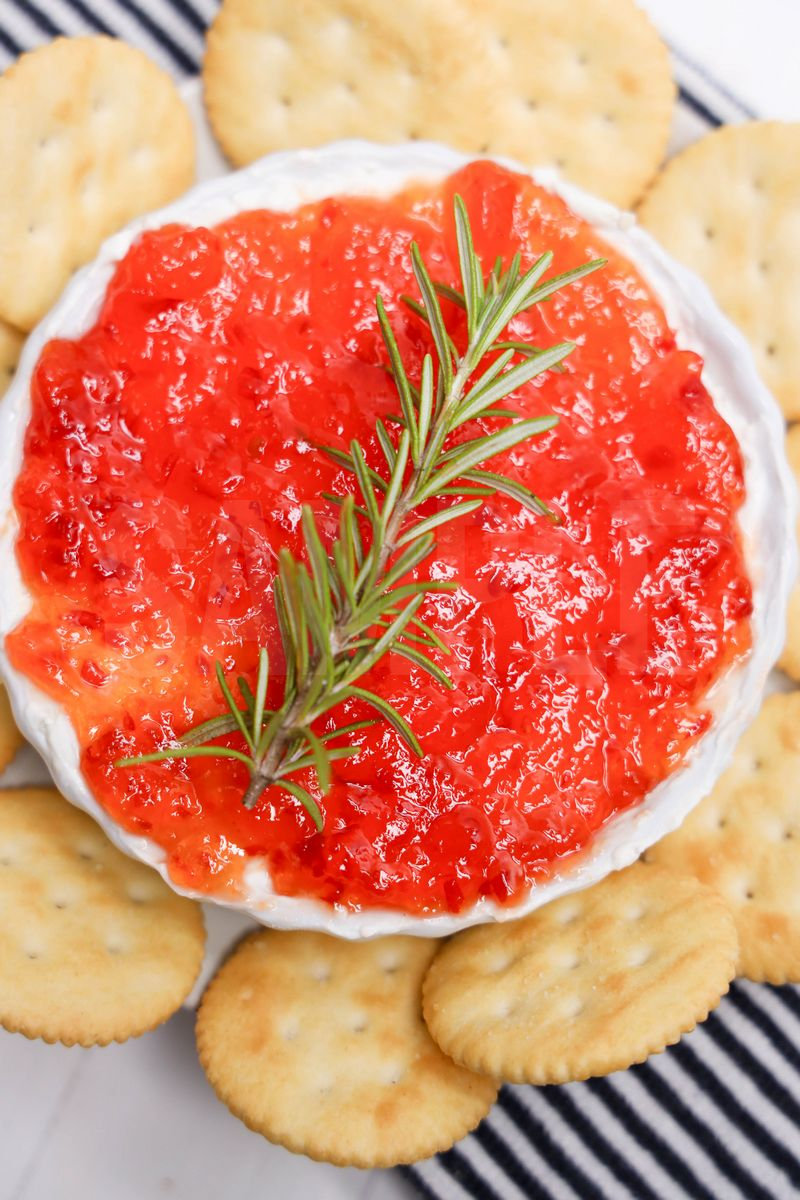 Red Pepper Jelly Dip - Set 4