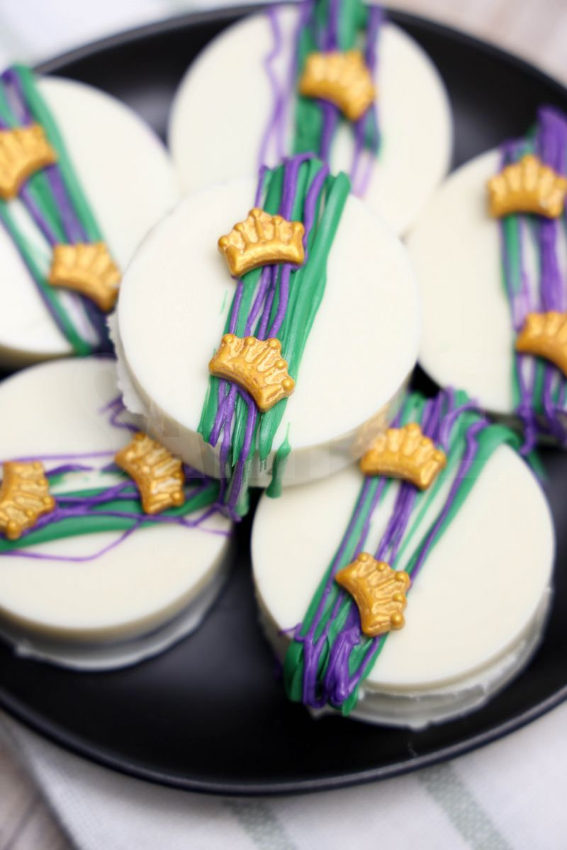 Mardi Gras Oreos - Set 3