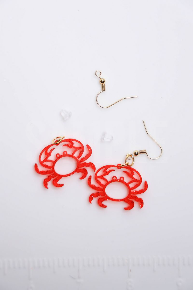 Crab Earrings - Set 1 - Image 8