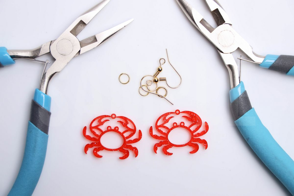Crab Earrings - Set 1 - Image 5