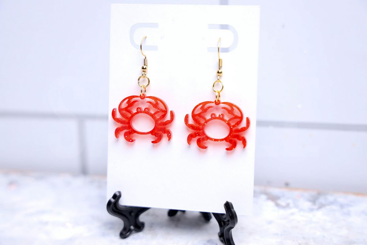 Crab Earrings - Set 1 - Image 3