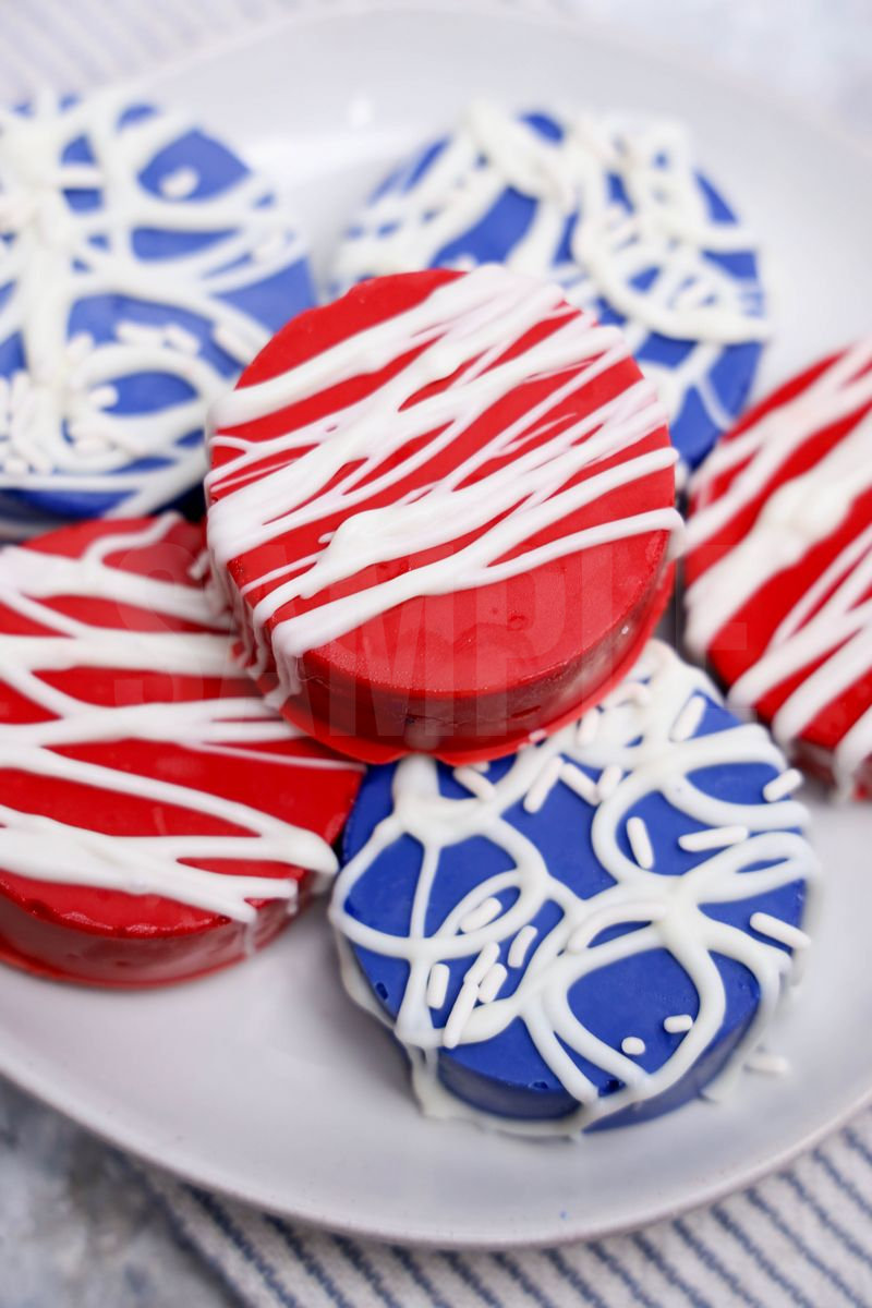 July 4th Dipped Oreos - Set 2