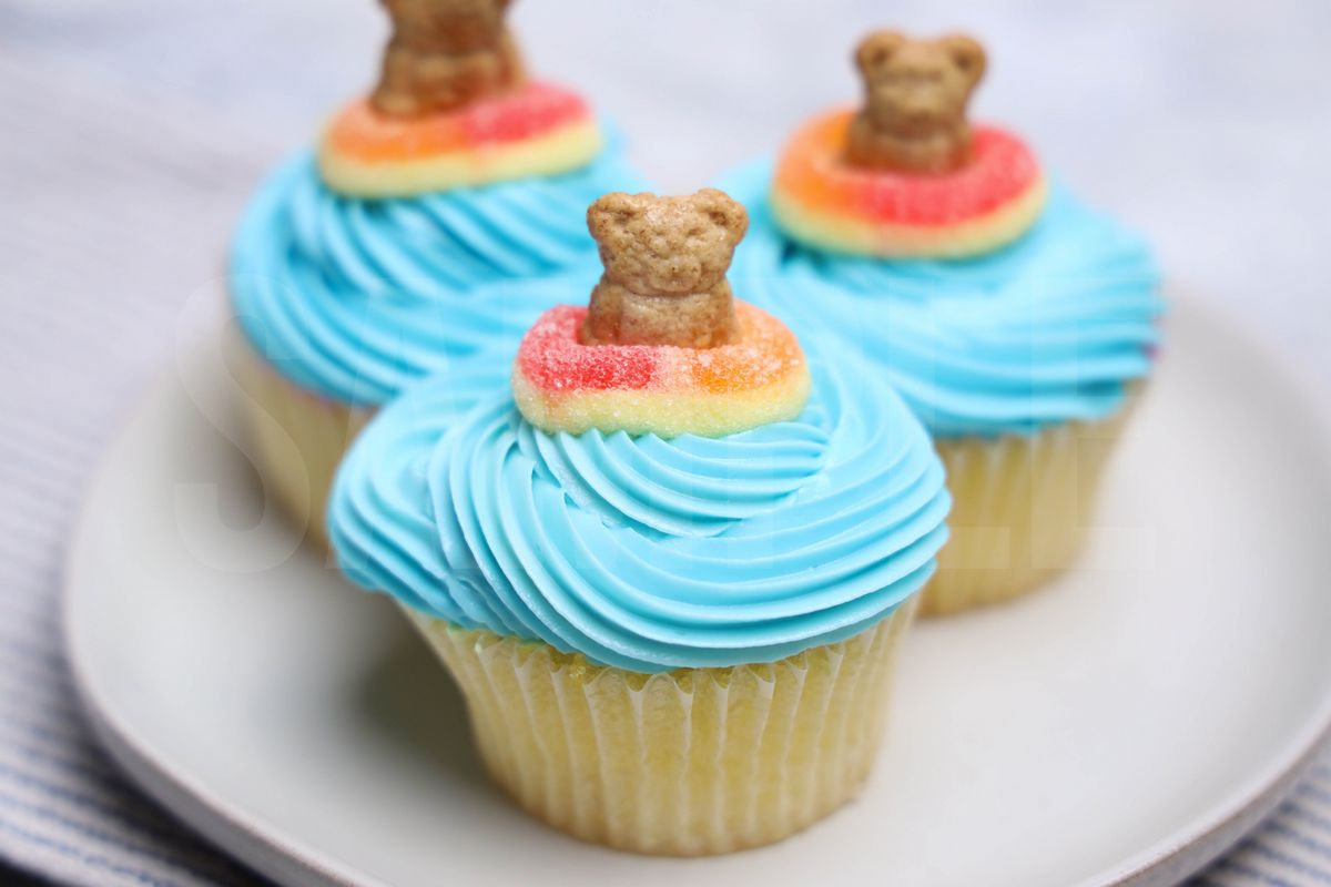 Beach Bear Cupcakes - Set 1 - Image 4