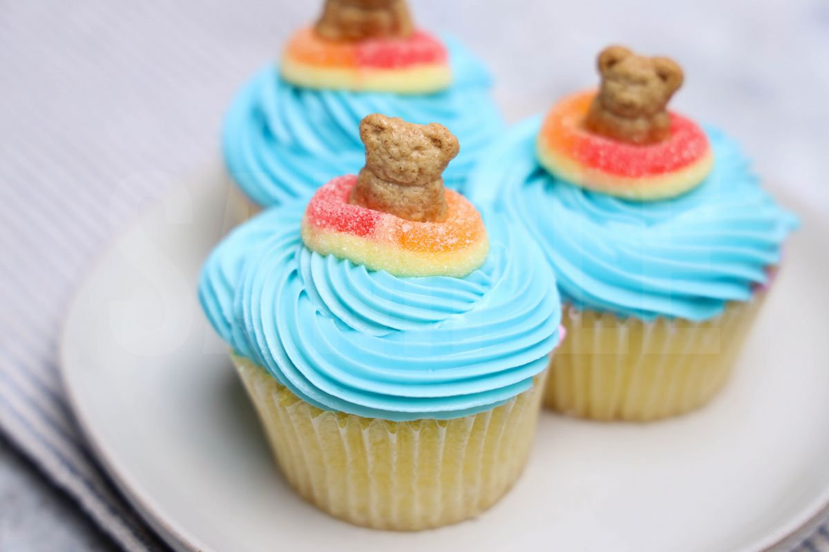 Beach Bear Cupcakes - Set 1 - Image 3