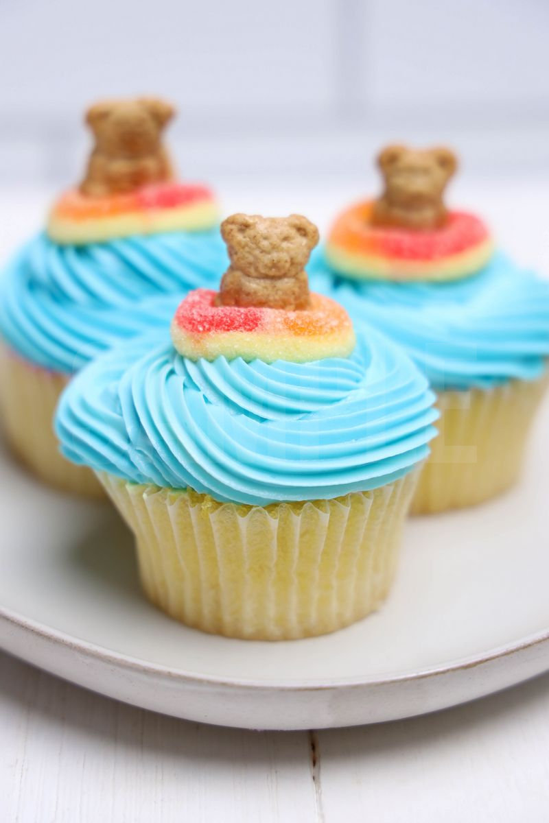 Beach Bear Cupcakes - Set 2