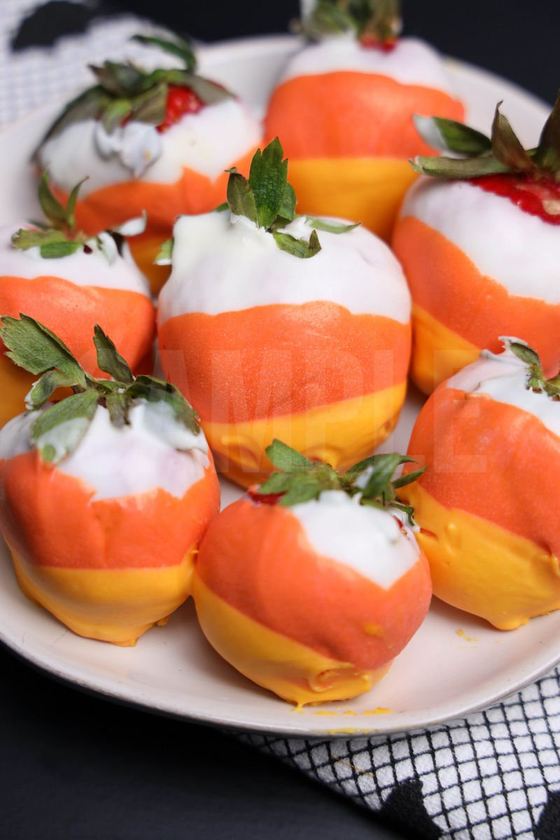 Candy Corn Strawberries - Set 1 - Image 4