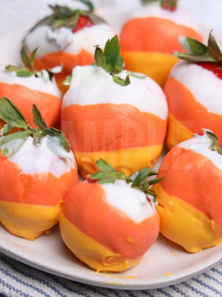Candy Corn Strawberries - Set 2