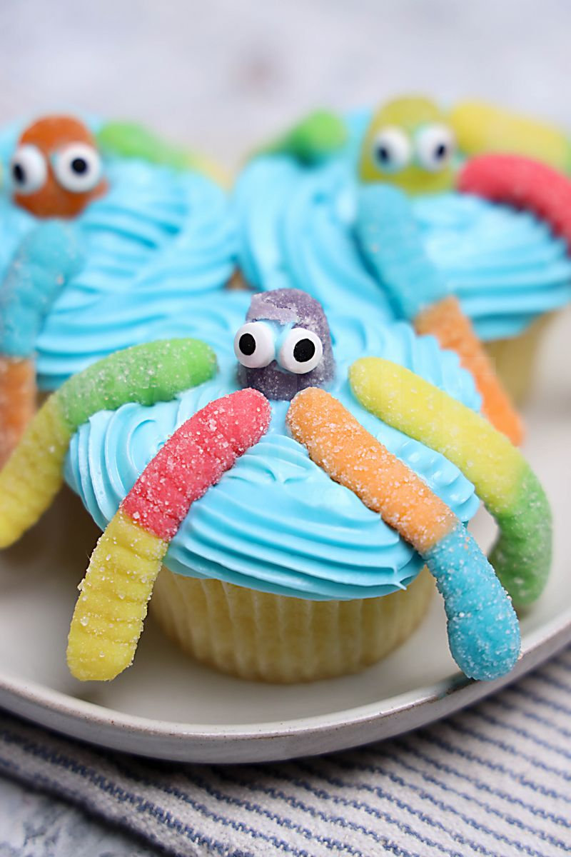Octopus Cupcakes - Set 1