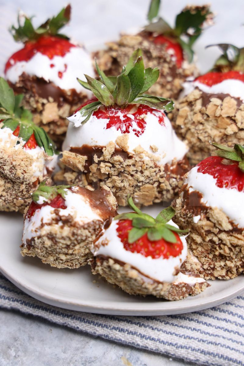 S'mores Strawberries - Set 1