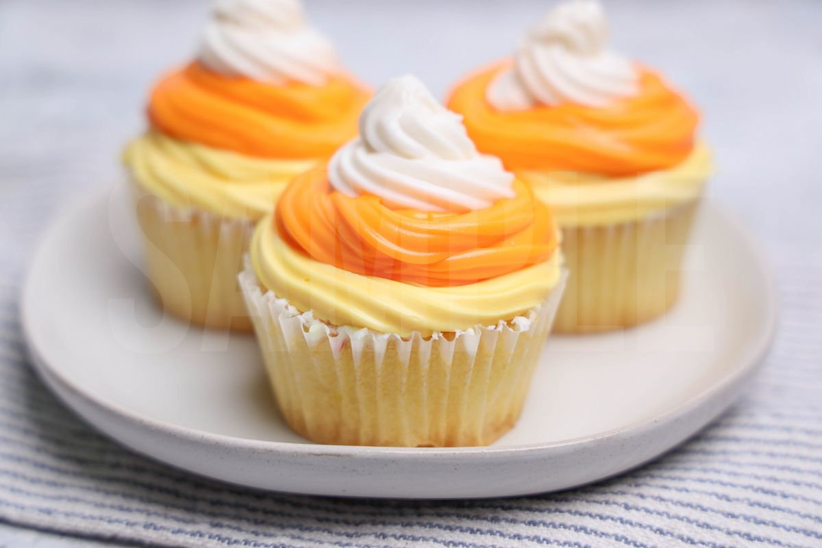 Candy Corn Cupcakes - Set 1 - Image 4