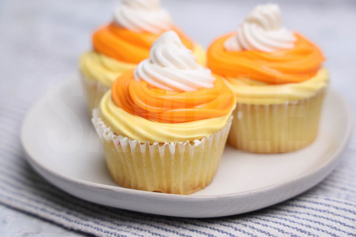 Candy Corn Cupcakes - Set 1 - Image 3