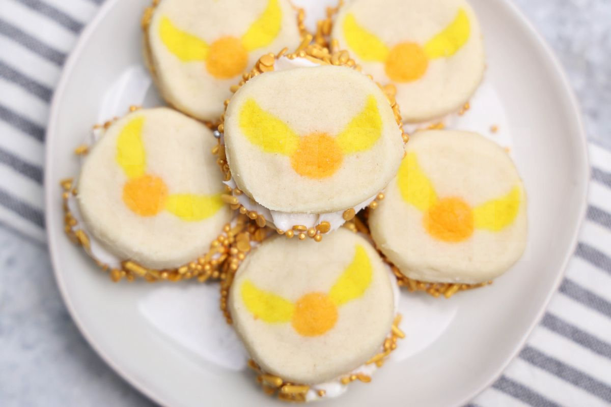 Golden Snitch Frosted Cookies - Set 2 - Image 3