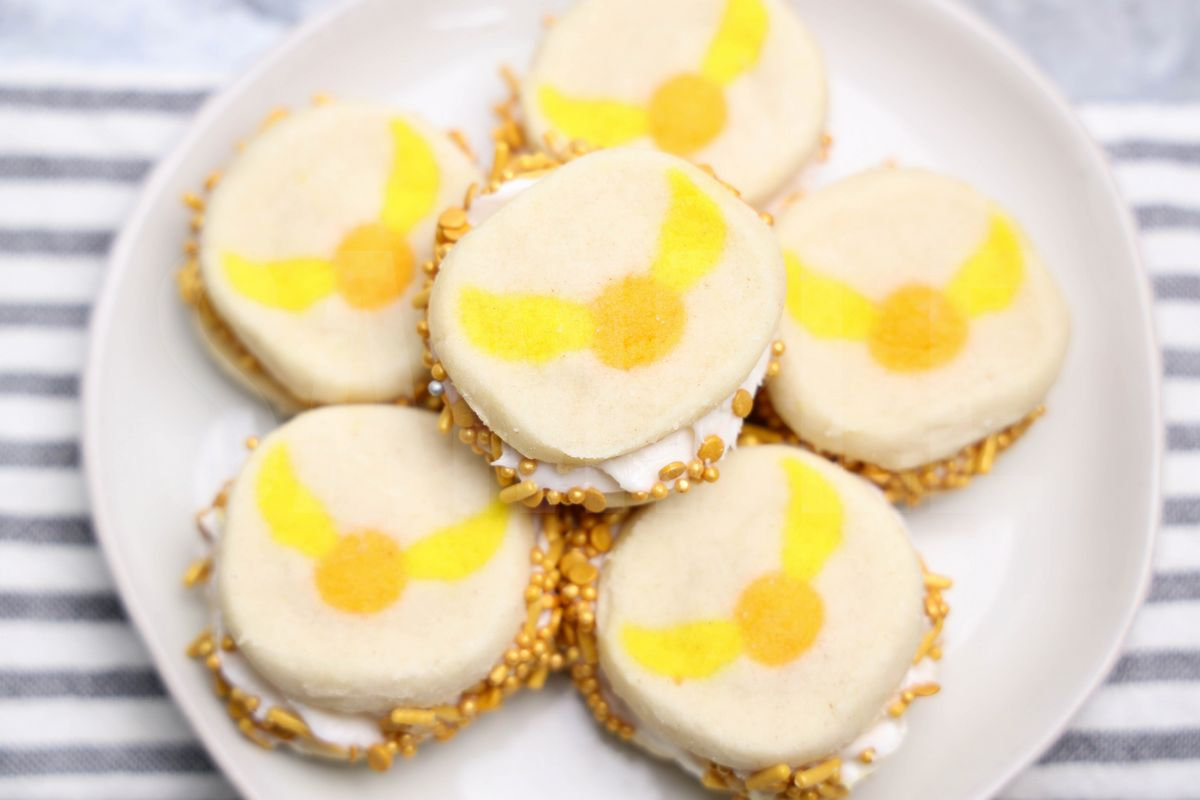 Golden Snitch Frosted Cookies - Set 2 - Image 2