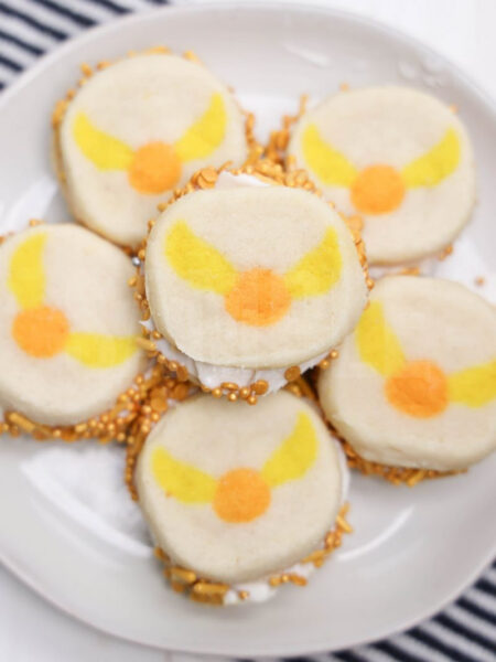 Golden Snitch Frosted Cookies - Set 3