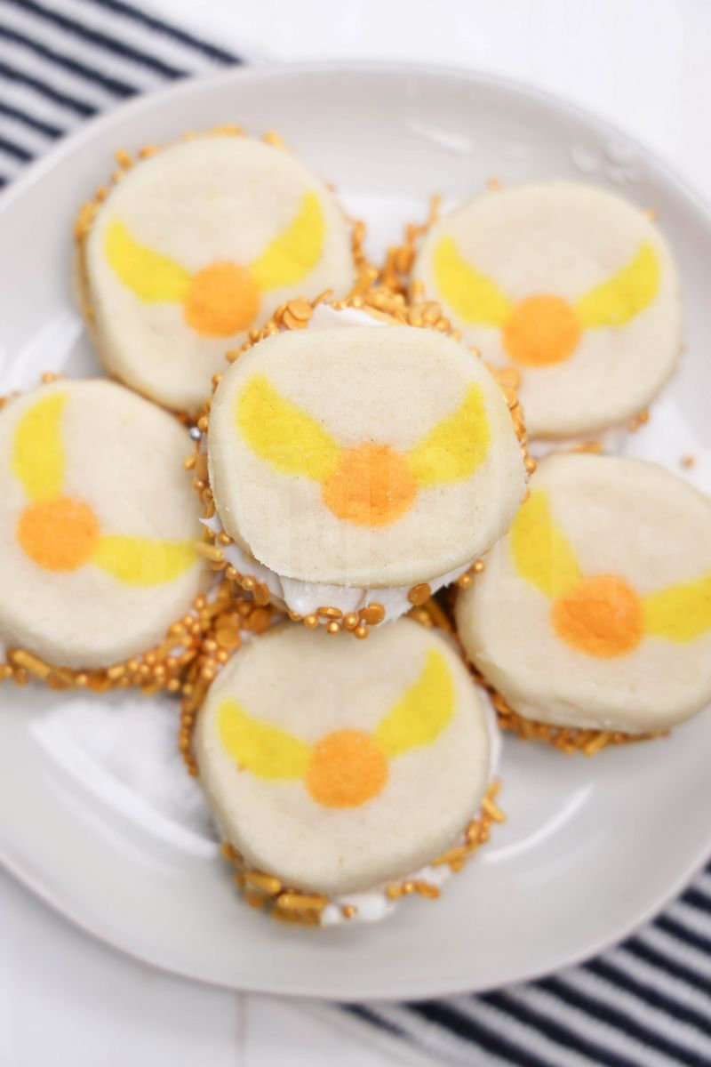Golden Snitch Frosted Cookies - Set 3