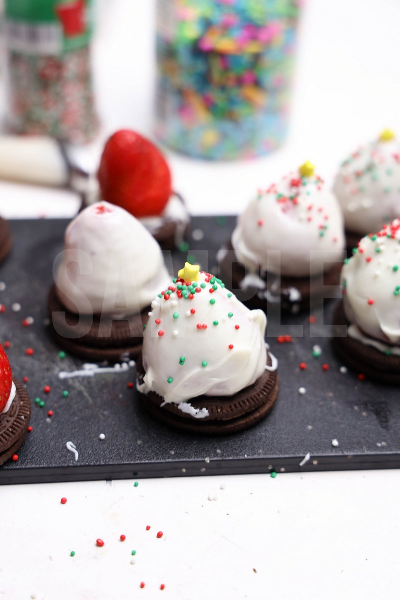 Christmas Strawberry Trees - Set 3 - Image 6