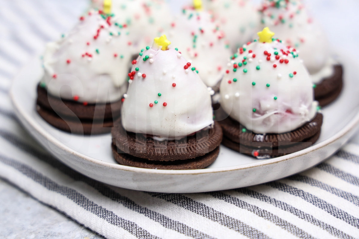 Christmas Strawberry Trees - Set 1 - Image 3