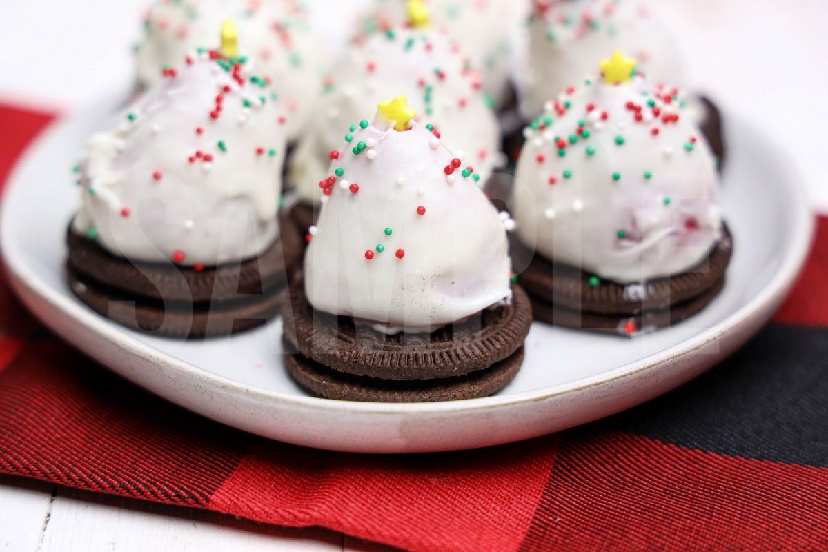 Christmas Strawberry Trees - Set 3 - Image 4