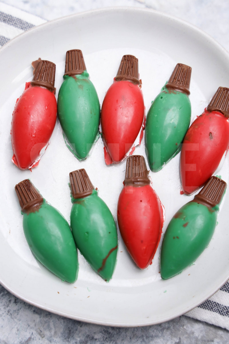 Christmas Light Marshmallow Chocolates - Set 1