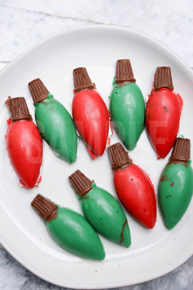Christmas Light Marshmallow Chocolates - Set 1 - Image 2