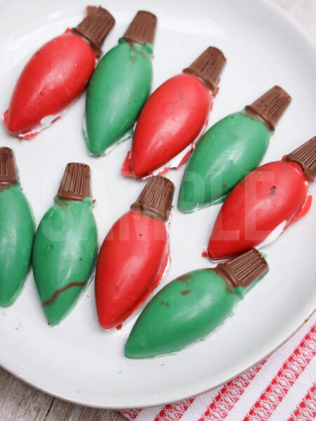 Christmas Light Marshmallow Chocolates - Set 2