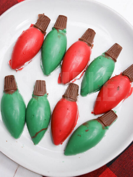 Christmas Light Marshmallow Chocolates - Set 3